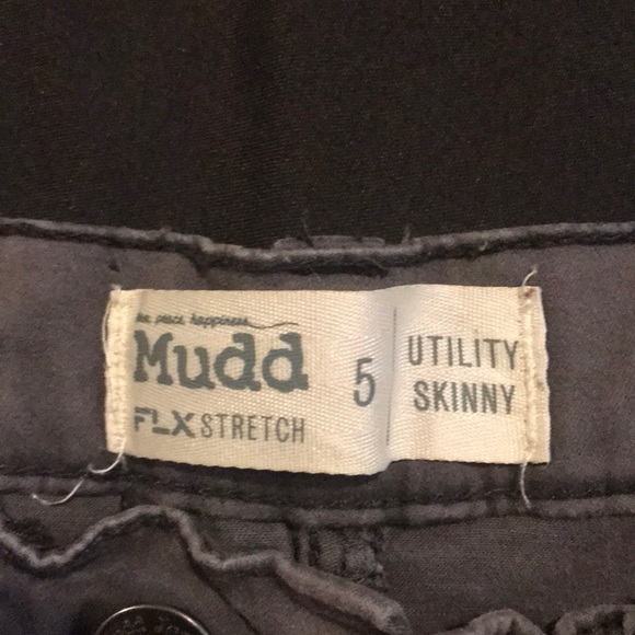 MUDD | Cargo Soft Denim Pants - Picture 3 of 5